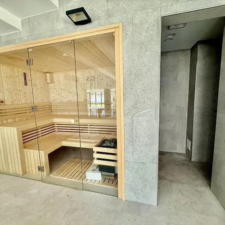 D304 Classik Z 2 Sypialniami, Basenem, Sauna, Jacuzzi, Przy Samej Plazy - 5d * Niechorze