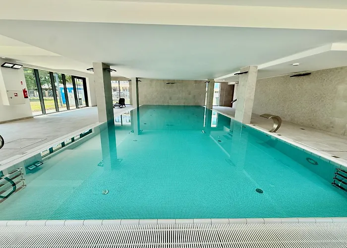 Apartment D304 Classik Z 2 Sypialniami, Basenem, Sauna, Jacuzzi, Przy Samej Plazy - 5d *