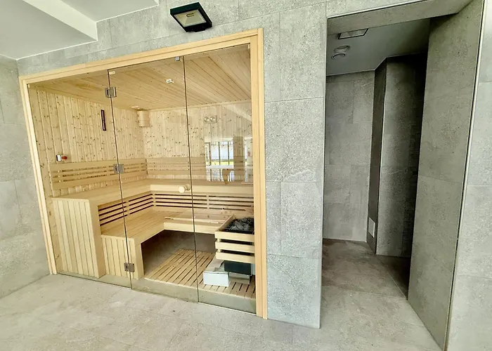 D304 Classik Z 2 Sypialniami, Basenem, Sauna, Jacuzzi, Przy Samej Plazy - 5d * Niechorze