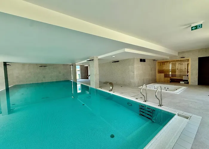 D304 Classik Z 2 Sypialniami, Basenem, Sauna, Jacuzzi, Przy Samej Plazy - 5d